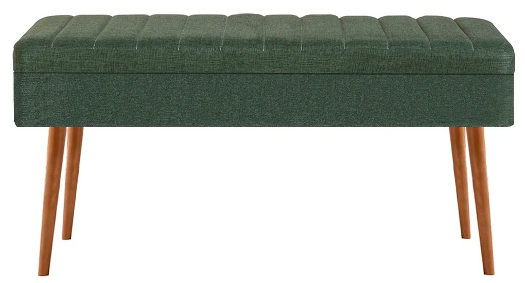Masă de sufragerie extensibilă cu 2 scaune și bancă Vlasta (pin antlantic + verde). 1073059