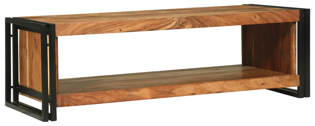 vidaXL Masă de cafea Maro 120 x 50 x 38 cm lemn masiv de acacia