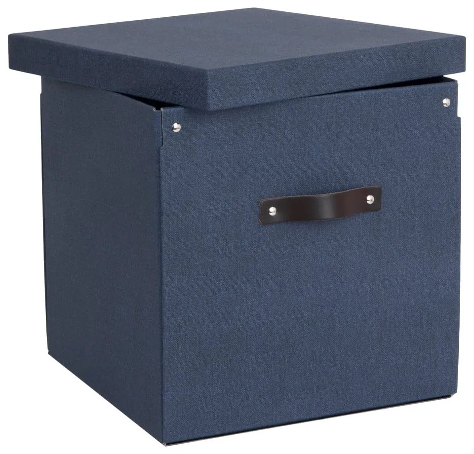 Cutie de depozitare Bigso Box din Suedia Logan, albastru