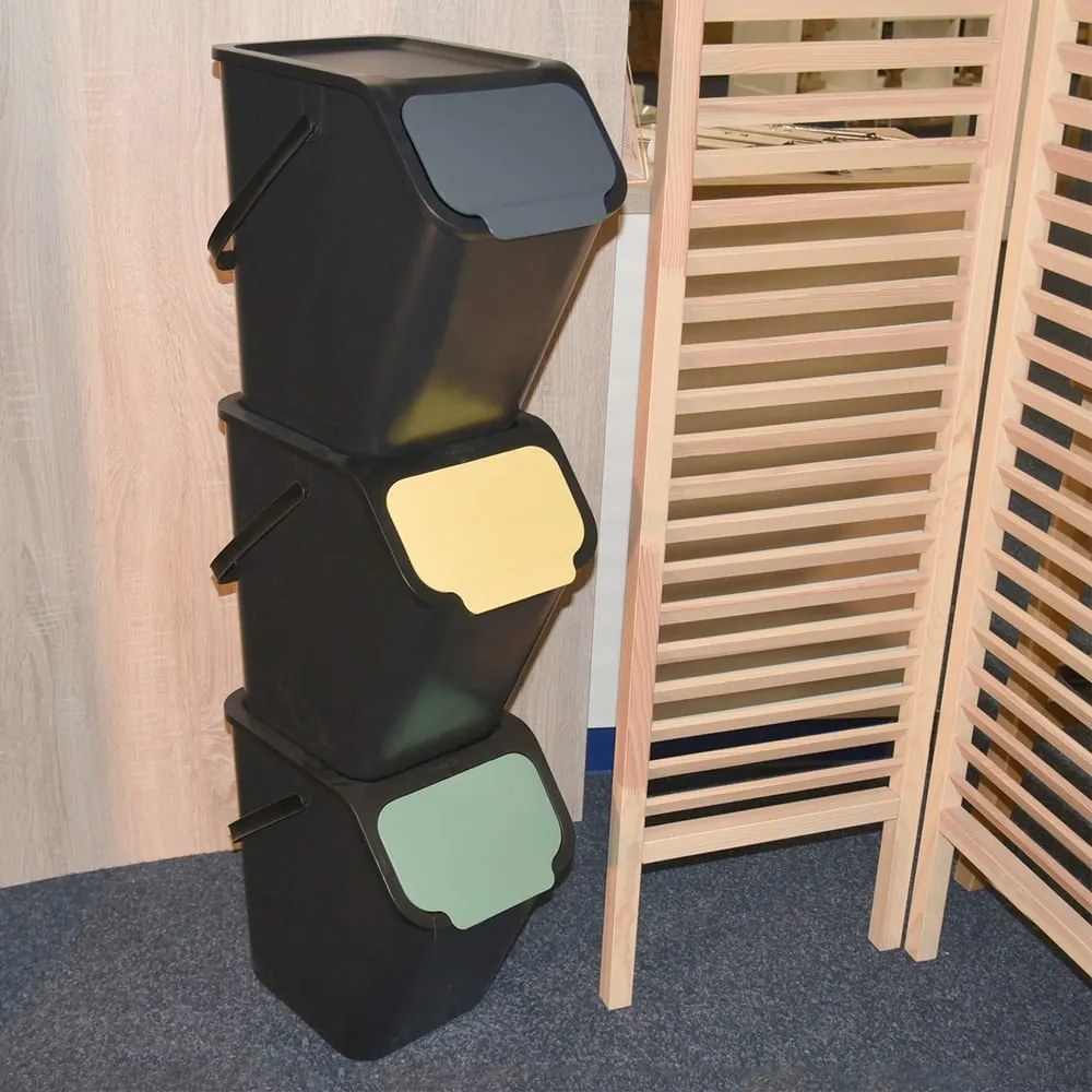 Coș de reciclare din plastic 25 l Bin – Orion