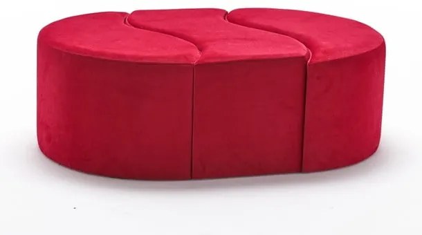 Taburet roșu Alya – Artie