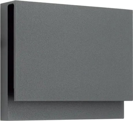 Spot LED de Exterior pentru Scari si Soclu IP54 Fold gri