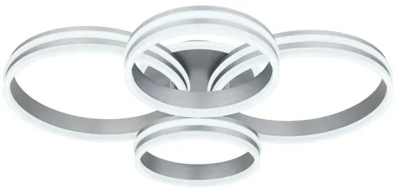 Plafonieră LED dimabilă Globo 67260-90 RUBIO LED/90W/230V 68x85 cm + telecomandă