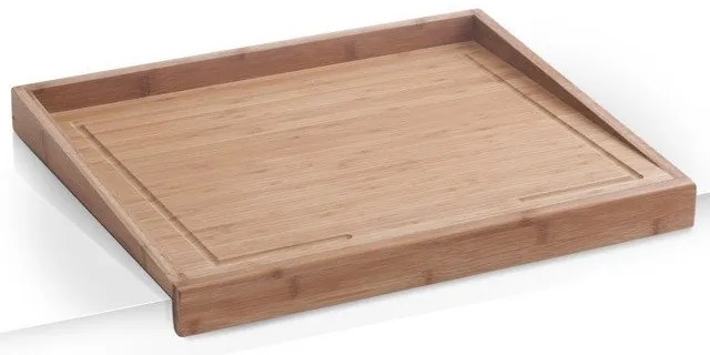 Placă de tăiat din bambus, 2 în 1, ZELLER