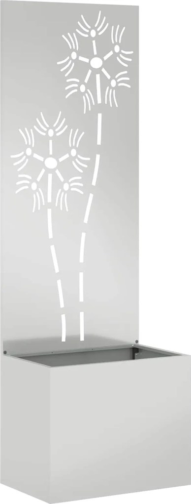 vidaXL Ecran de intimitate pentru grădină Argintiu 50 x 32 x 150 cm