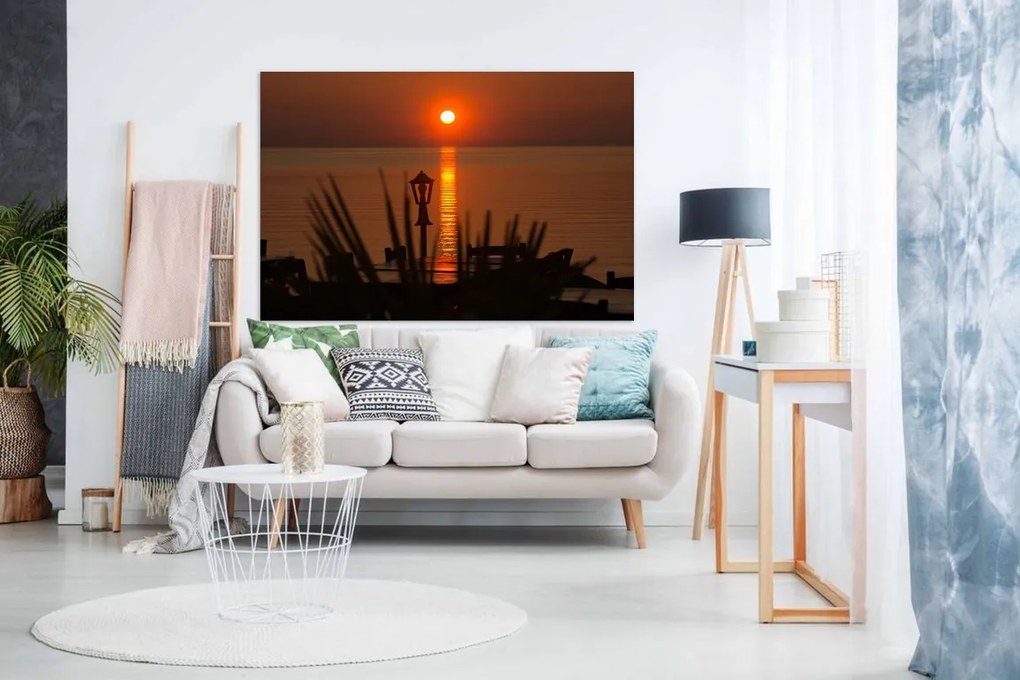 Tablou canvas apus mare - 70x50cm