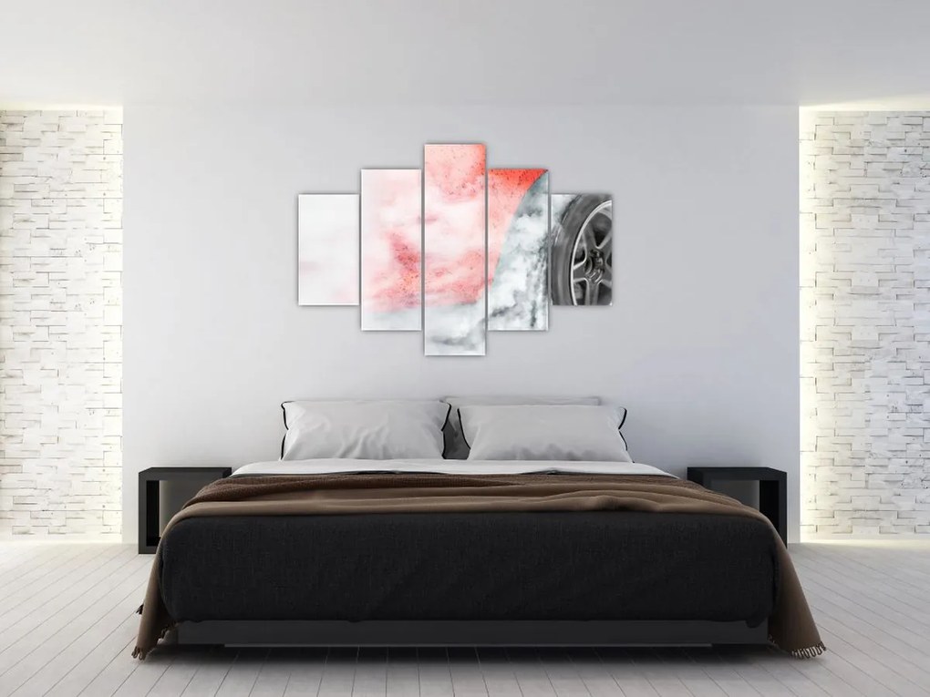 Tablou - Mașină de curse (150x105 cm)