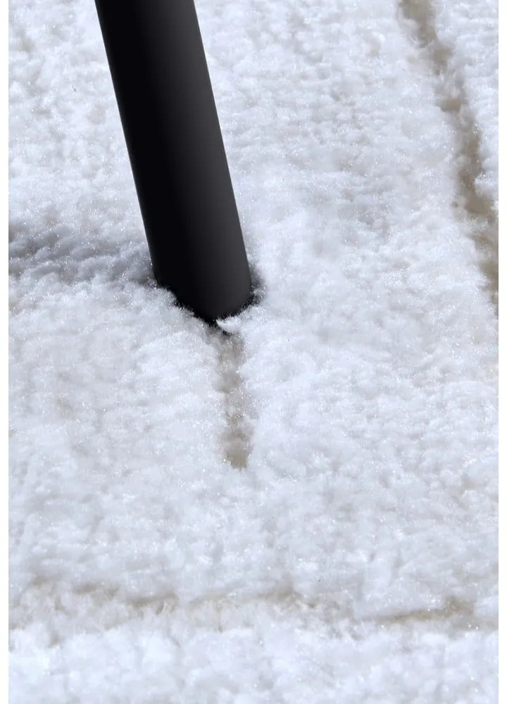 Covor alb rotund ø 160 cm Panglao New York White – Elle Decoration