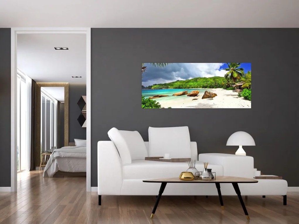 Tablou - Takamaka, Seychelles (120x50 cm)