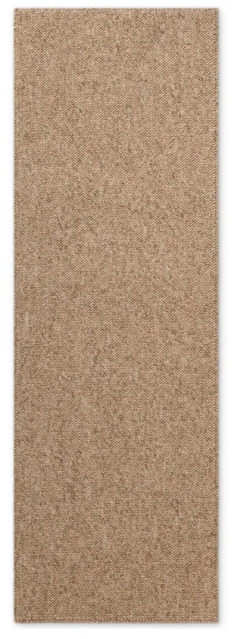 Covor tip traversă maro deschis lavabil 80x240 cm Rocco Caramel – Elle Decoration