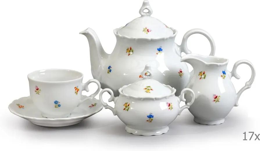 Set veselă din porțelan pentru ceai Thun Ophelia