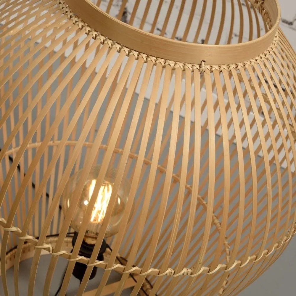 Lampa de podea Tuvalu bamboo natural, L TUVALU/F70/N
