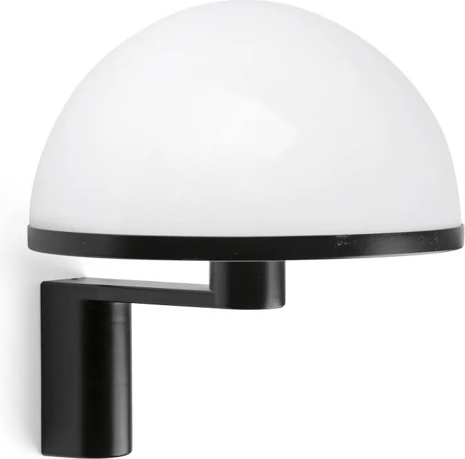 Aplica de perete neagra design minimalist DOME