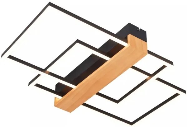 Plafonieră LED Zuma Line C230624202A MINAR LED/39W/230V negru/pin