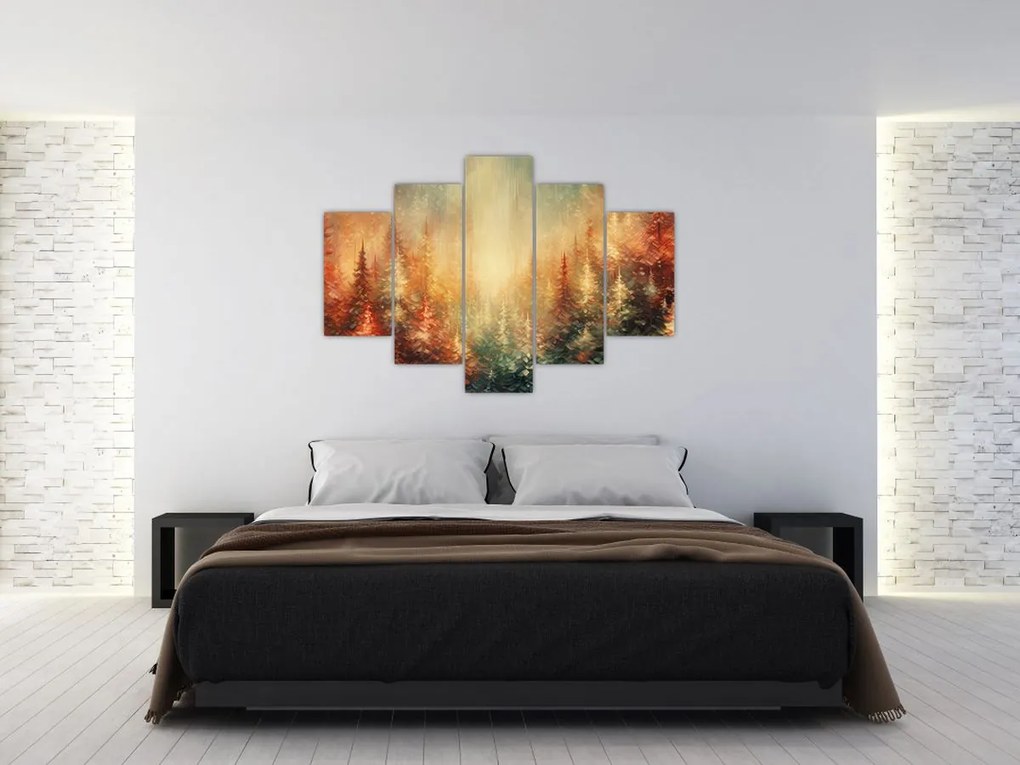 Tablou - Pictura de păduri (150x105 cm)