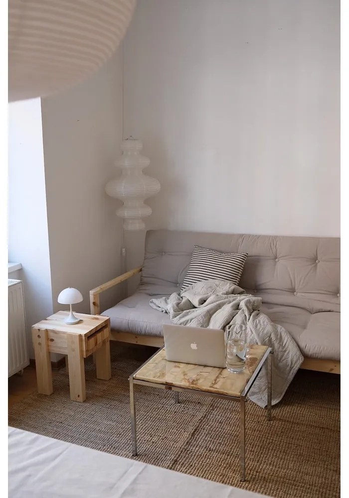 Canapea albastru-închis extensibilă 205 cm Knob – Karup Design