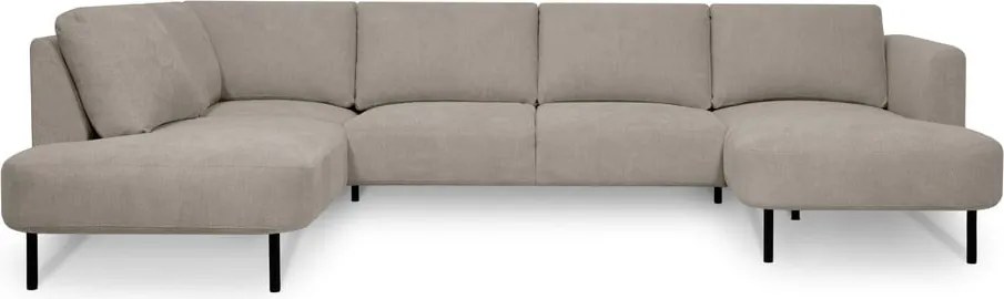 Colțar bej (cu colț pe partea stângă /în formă de "U") Hero – Scandic