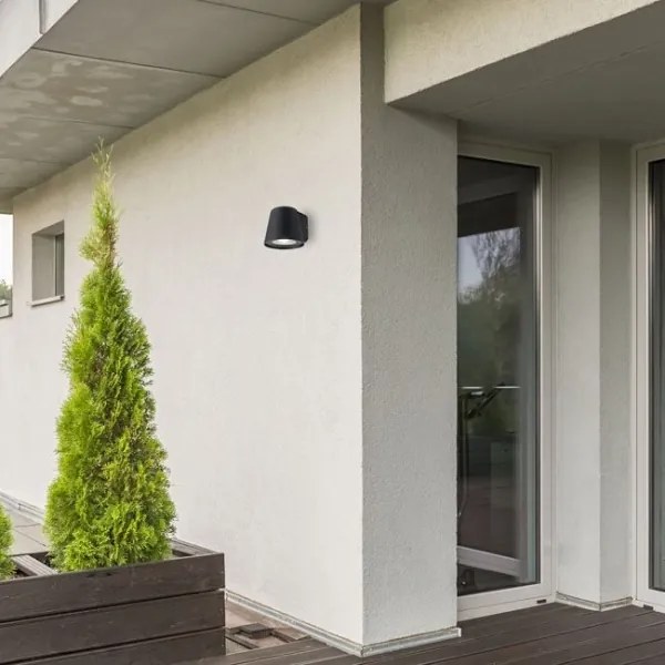 Aplică de exterior Rabalux 1xGU10/35W/230V IP54 neagră