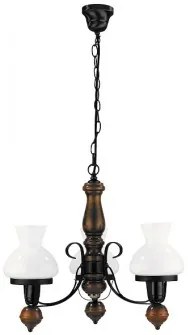 Lustra clasica 3 becuri E27 PETRONEL 7078 Rabalux