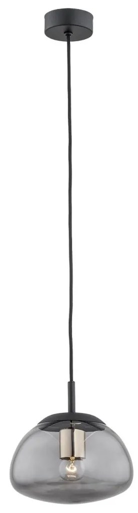 Pendul design modern TRINI negru 20cm