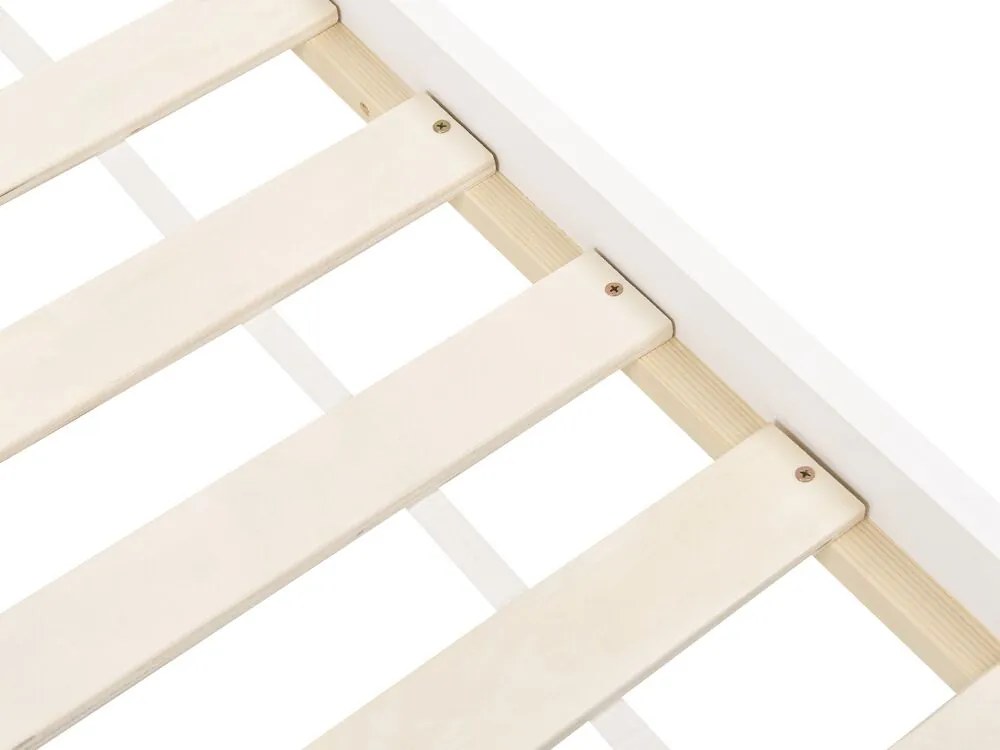Pat tip casă 200 x 90 cm Tricia (alb) (cu grilă). 1076199