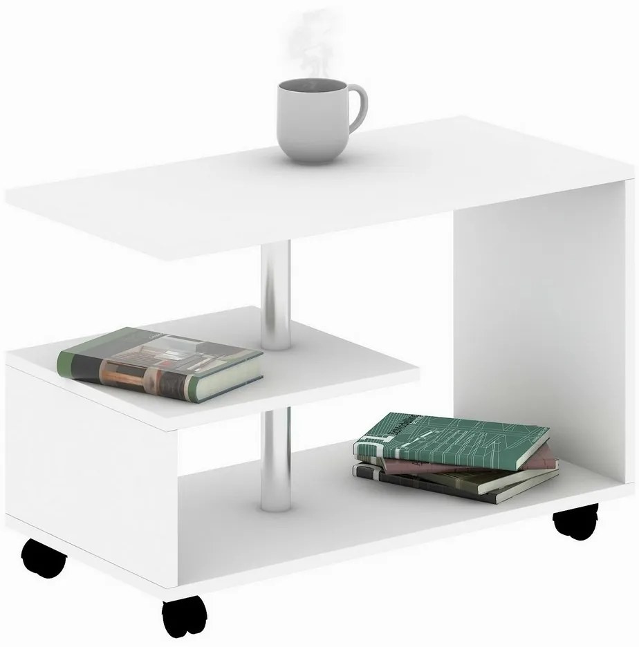 Măsuță de cafea Kara White