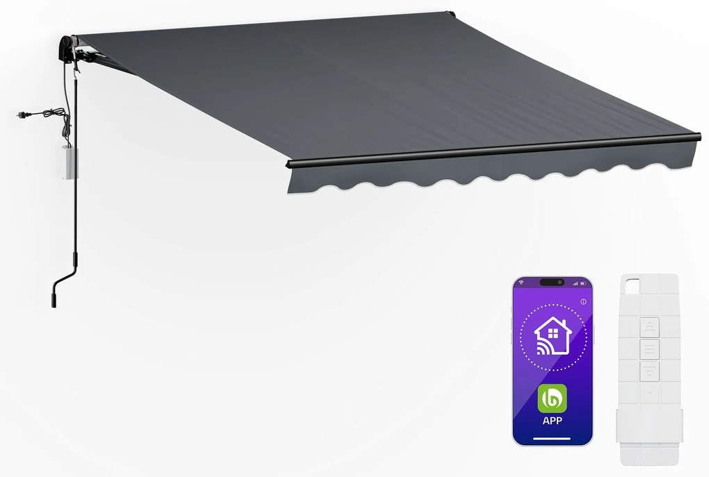 CloudShade Copertina, Control inteligent, Protecție UV, Montaj pe perete