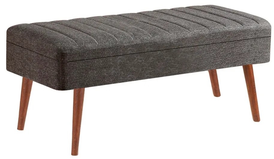 Masă de sufragerie extensibilă cu 2 scaune și 2 bănci Vlasta (nuc + antracit). 1073079