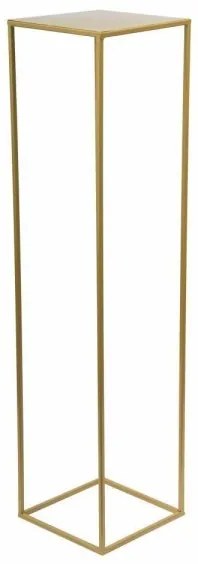 Suport pentru flori 100x24 cm, culoare aurie