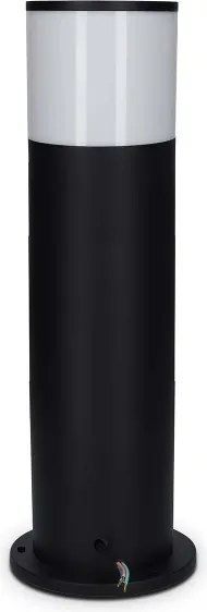 Nedis ZBLOP10RGBW - Lampă LED RGBW pentru exterior, dimabilă, 10 W, 230 V, IP65, Wi-Fi Tuya, neagră