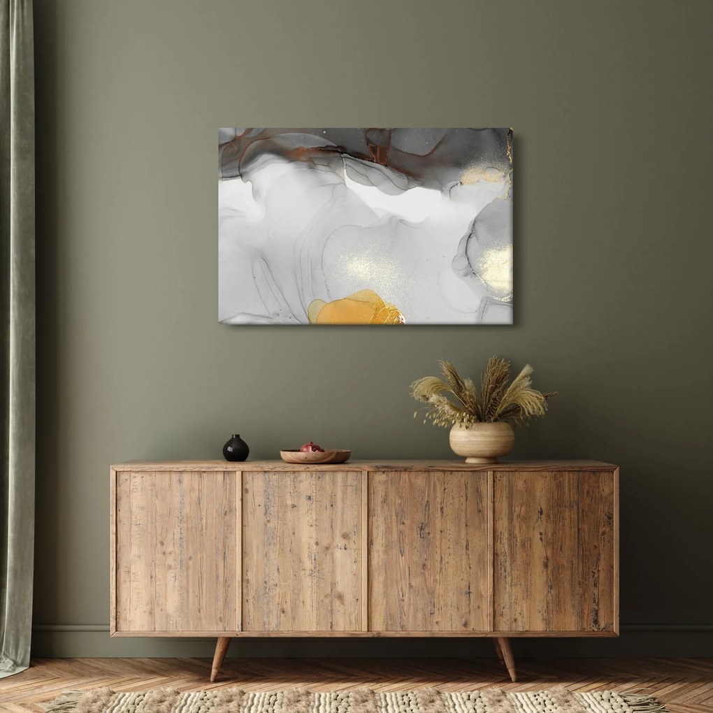 Tablou - Artă cu cerneală II. (90x60 cm)