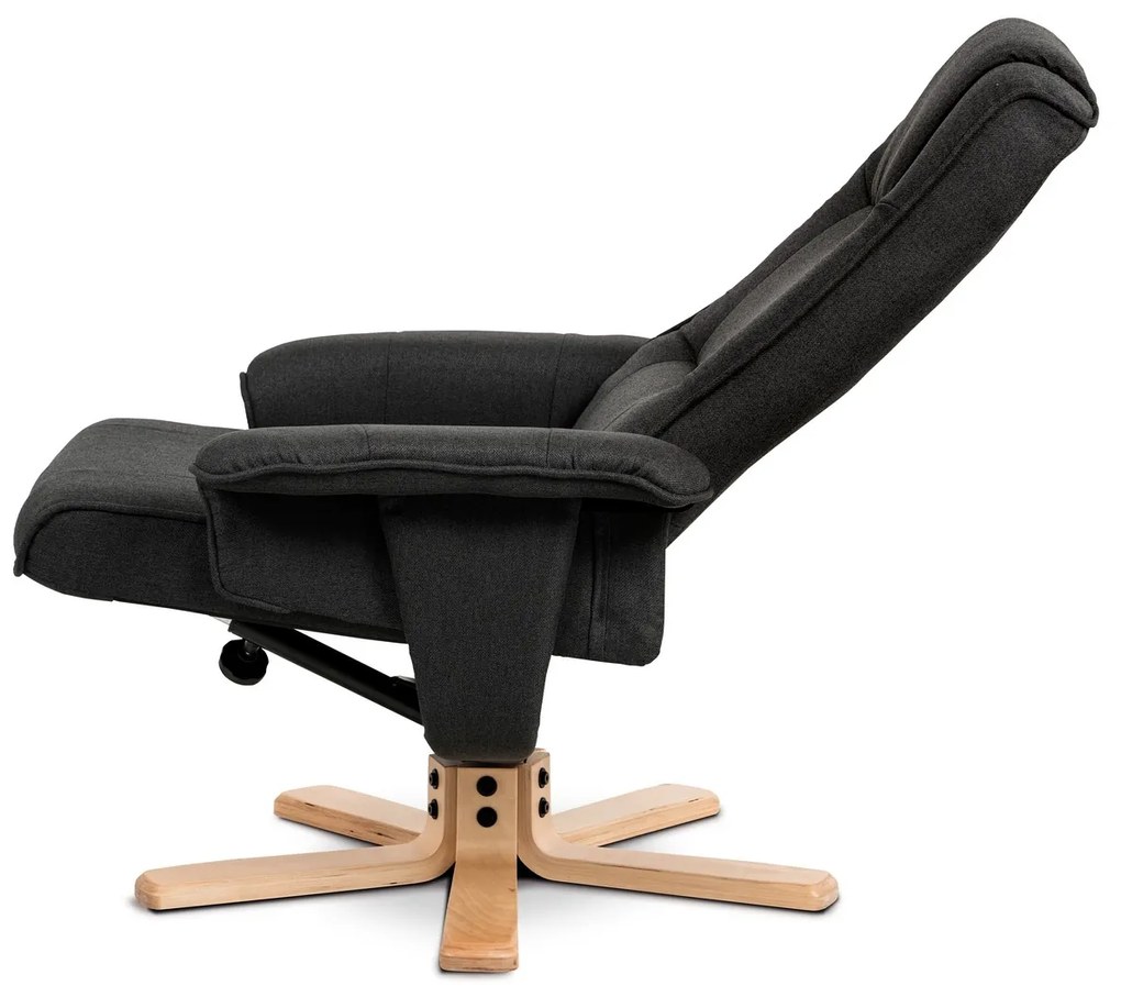 Scaun reglabil cu suport pentru picioare GREY2,gri
