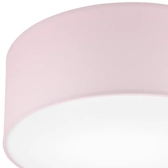 Plafonieră SIRJA PASTEL 1xE27/60W/230V d. 35 cm roz