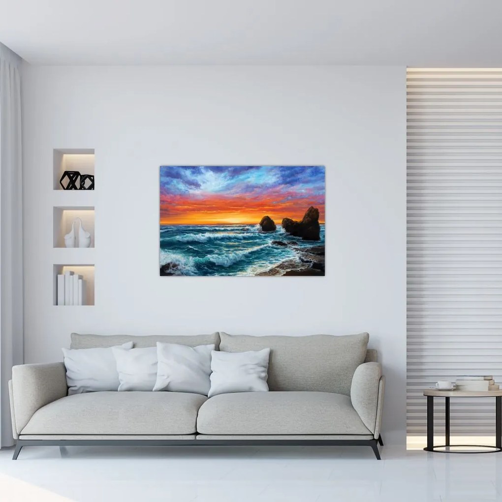 Tablou - Apus de soare (90x60 cm)