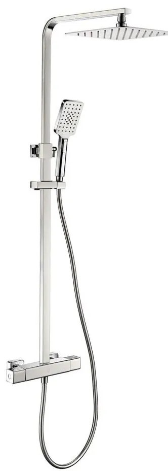 Set de duș cu baterie termostatică BATH DELUXE 31-120-06-60-00 NAESBY crom