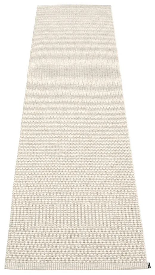Covor tip traversă pentru interior și exterior crem 60x250 cm Mono Linen Vanilla – Pappelina