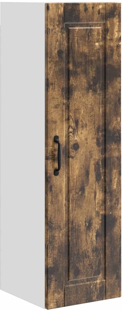 vidaXL Dulap de bucătărie cu raft Stejar fumuriu 30 x 31 x 100 cm