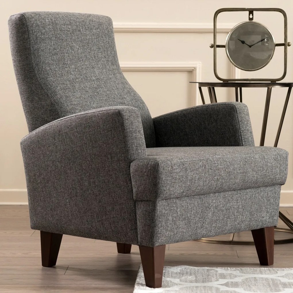 Fotoliu Kana Bergere Dark Grey