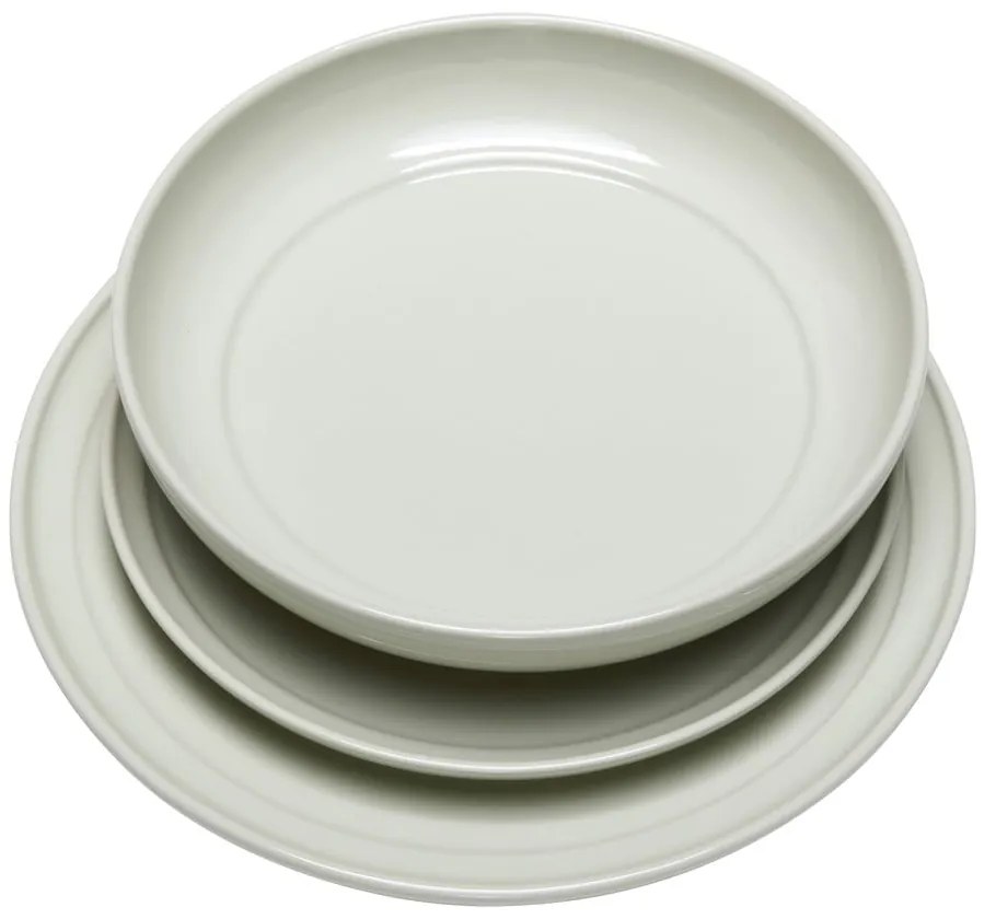 Farfurie crem adâncă din gresie ø 23 cm Amare – Hübsch