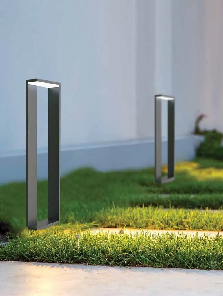 Stalp LED pentru iluminat exterior decorativ IP54 Remy H-78cm
