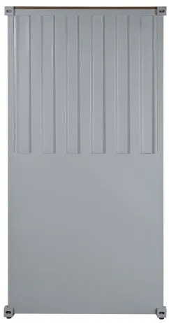Bufet, gri, din metal, stil industrial, Cargo