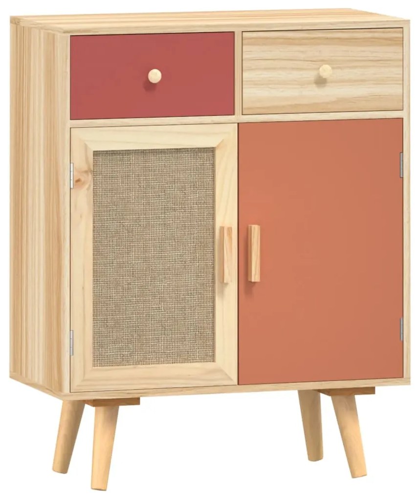 352150 vidaXL Servantă cu sertare 60x30x75,5 cm, lemn prelucrat