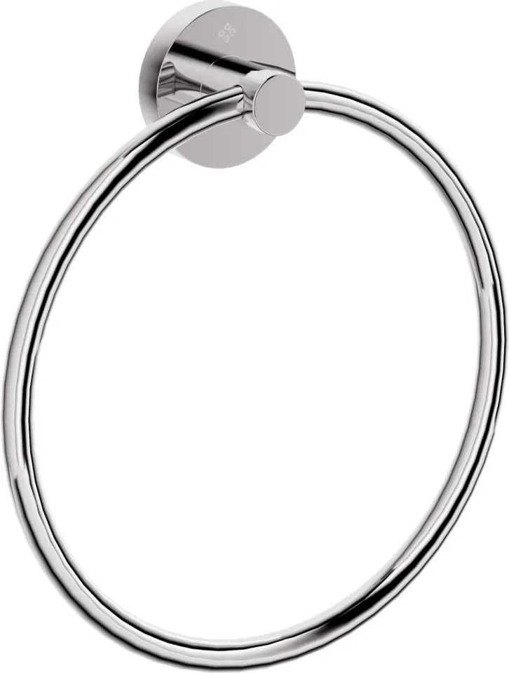 🛁 Suport pentru prosoape JASMIN, montaj pe perete, finisaj cromat – Cod ADJ_0611