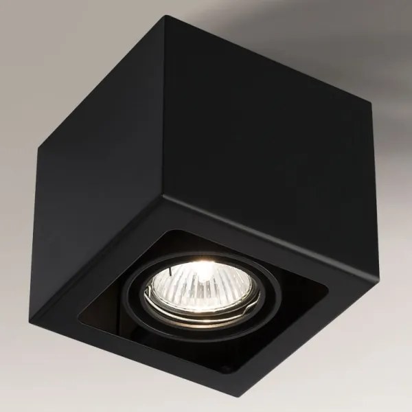 Spot AWA 1xGU10/15W/230V negru Shilo 1135