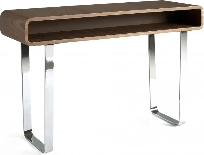 Consola eleganta finisaj furnir de nuc, Alline AC-136-X