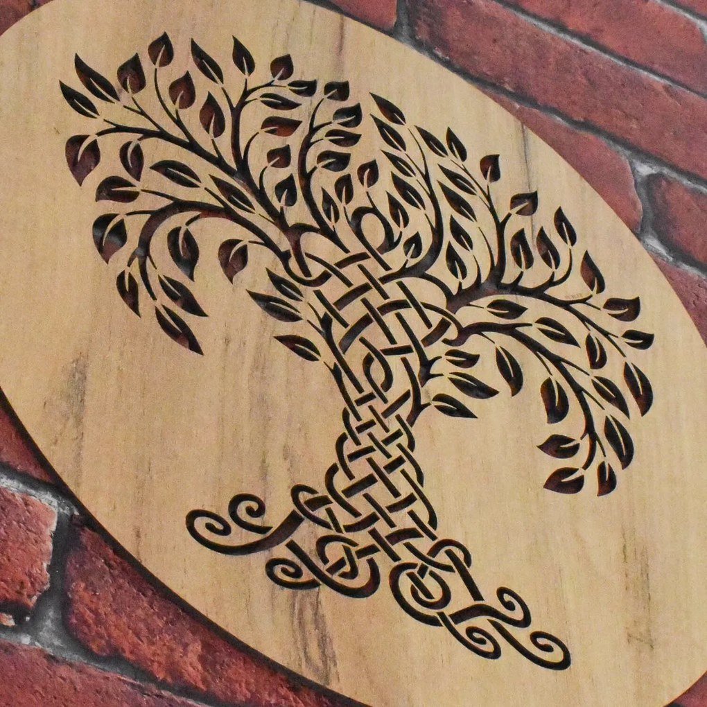 DUBLEZ | Decorațiune living - Slavic Tree of Life