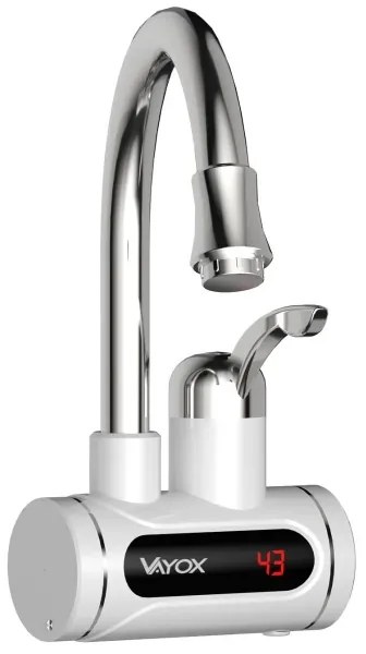 Instant de apă caldă cu afișaj LED 3000W/230V IPX4 alb