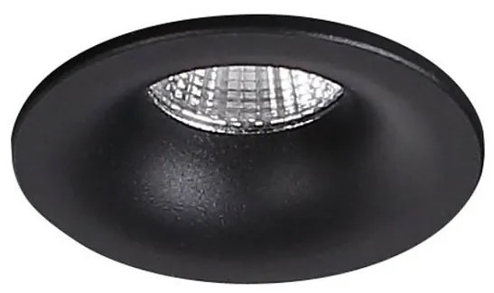 Spot LED incastrabil tavan fals YUCA FIXED negru H0103 MX