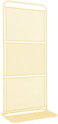 Paravan metalic pentru balcon ADDU MWH, 180 x 80 cm, galben