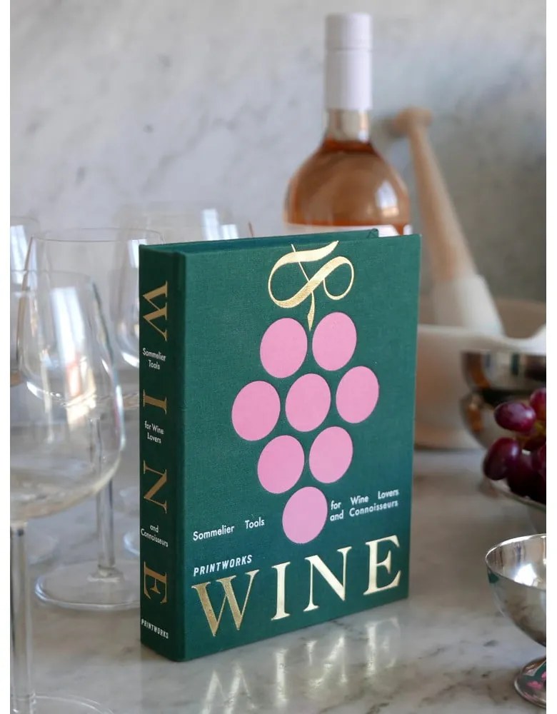 Set de accesorii pentru vin din oțel inoxidabil The Essentials Wine Tools – Printworks